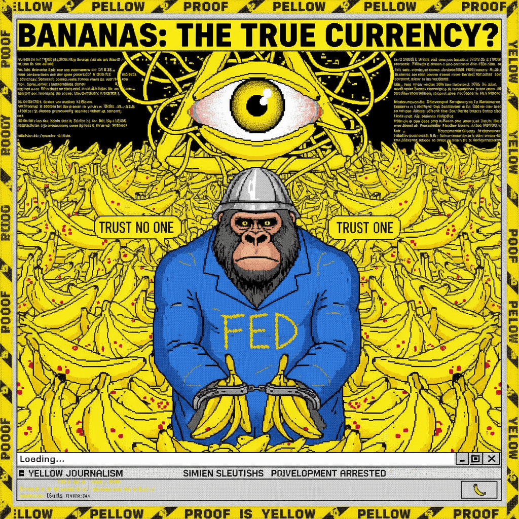 Federal Reserve caught red-handed: it's bananas all the way down