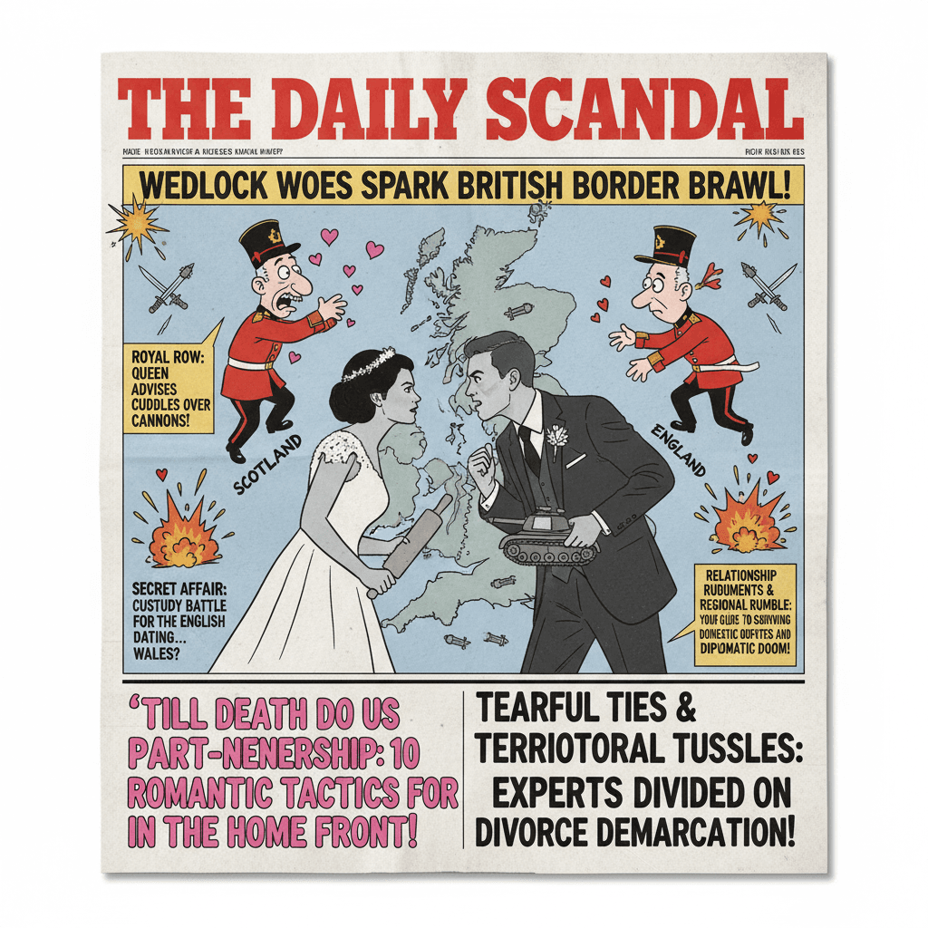 Marriage advice meets regional warfare; stay tuned for relationship tips