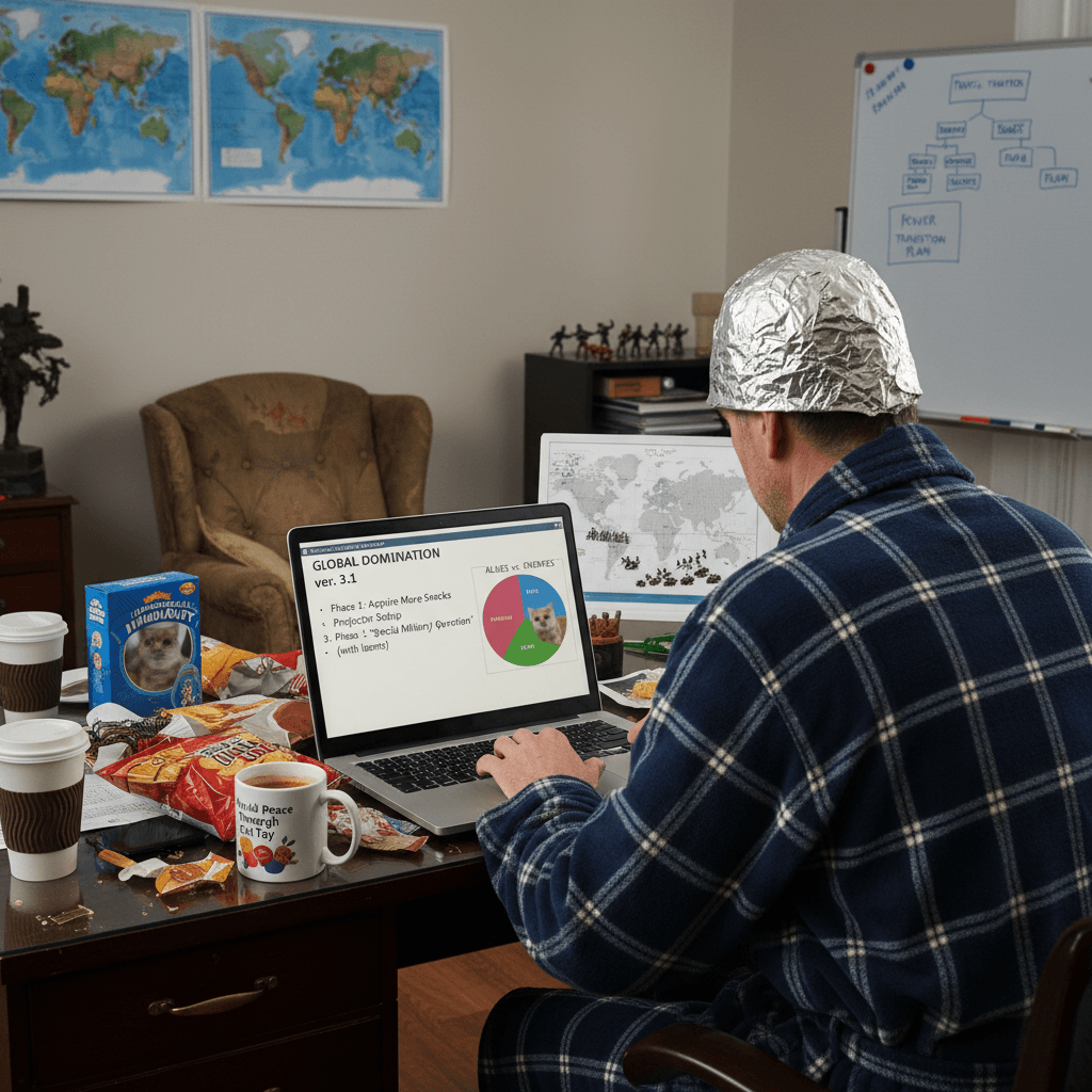 regime change but make it PowerPoint