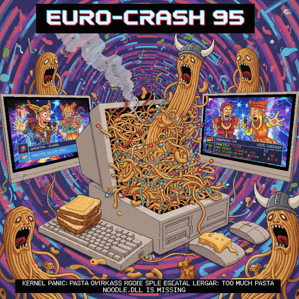 Eurovision fever dream where your PC has a carb-based breakdown