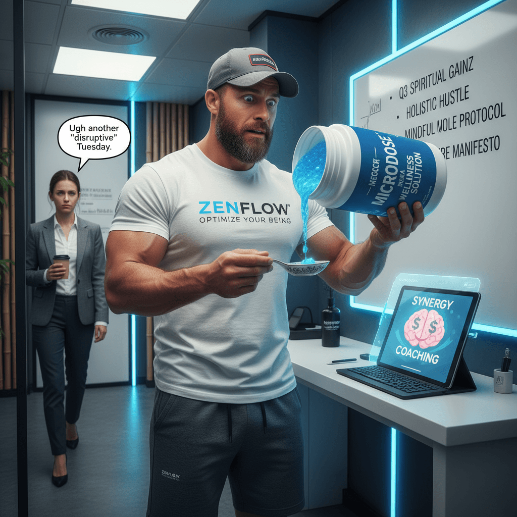 Just microdose your wellness bro, it's basically the same thing