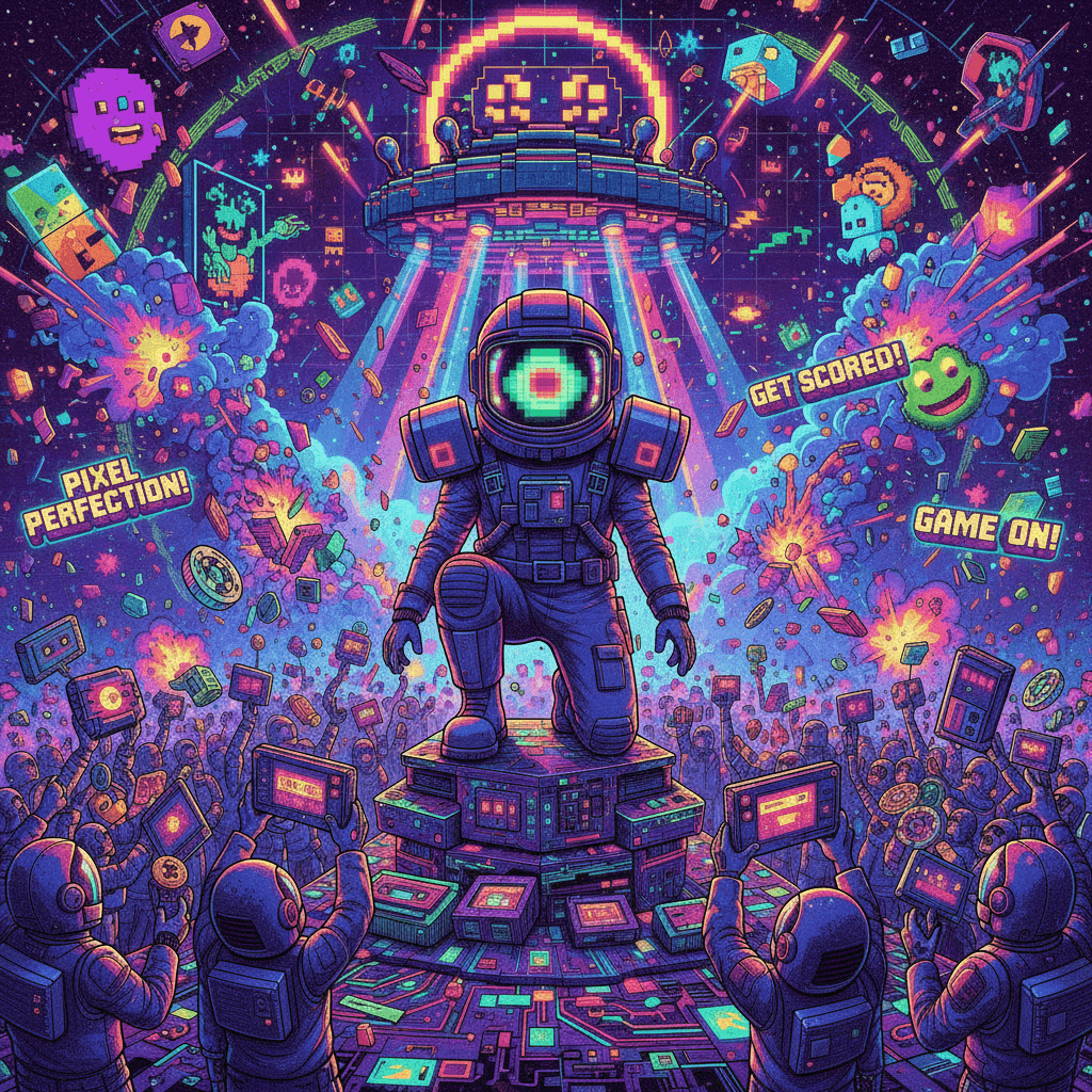 when you unironically worship 80s arcade games in 2024