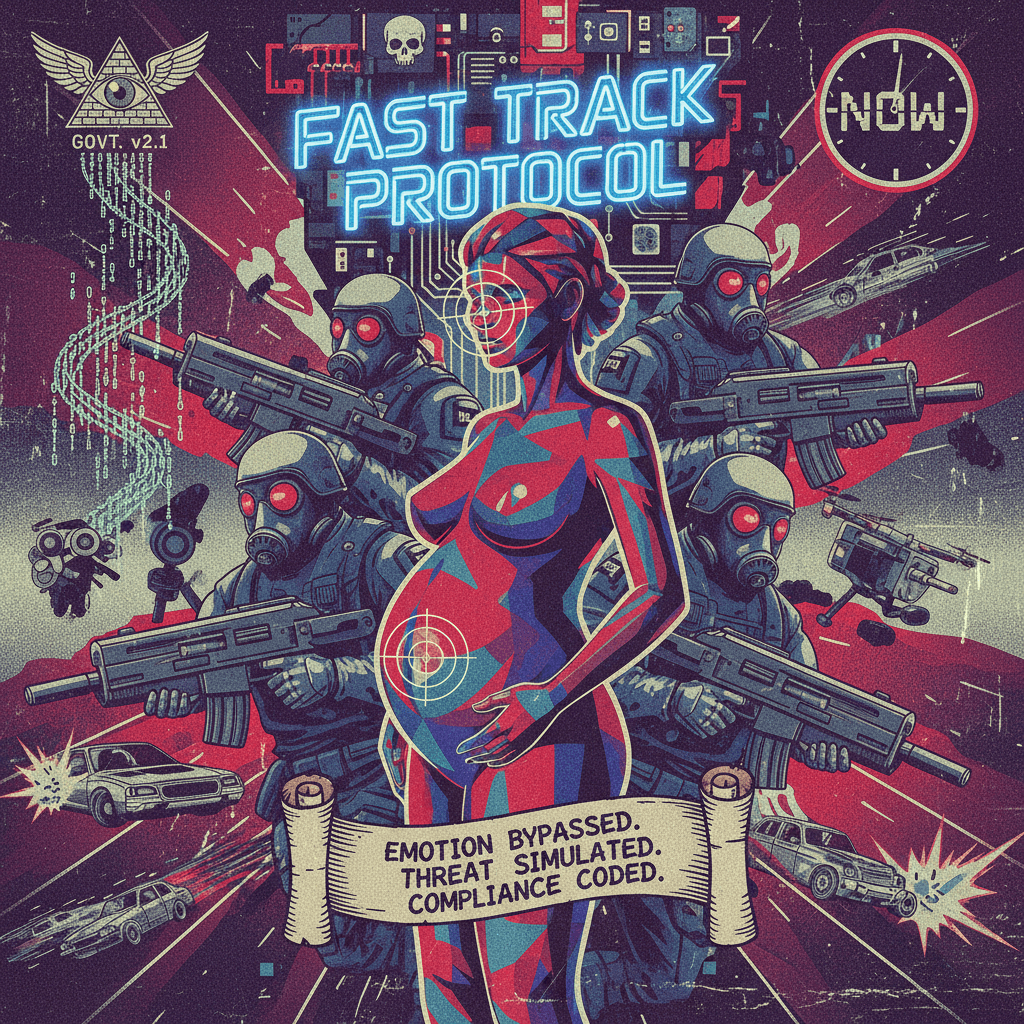 DHS really said 'desensitize officers to shooting pregnant ladies' 💀