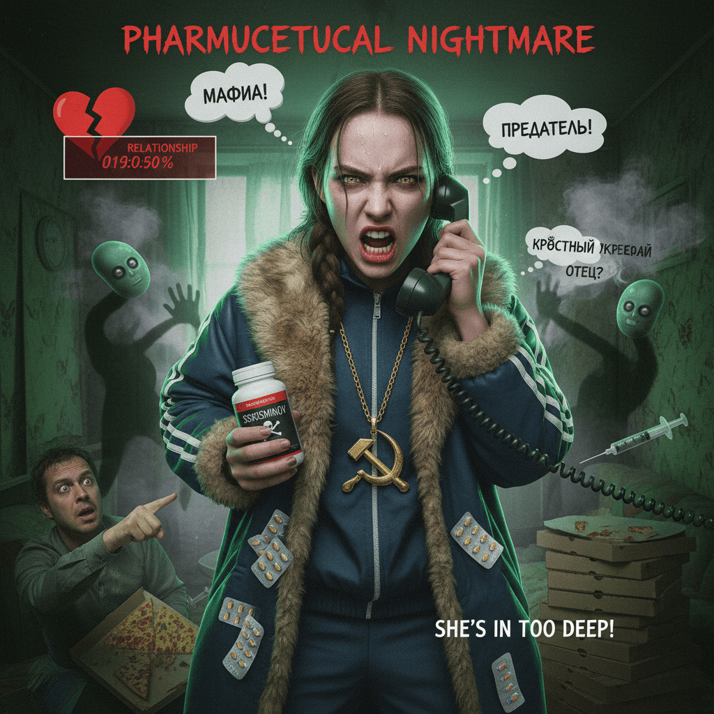 SSRIs turned my gf into a Russian mobster (in my head)
