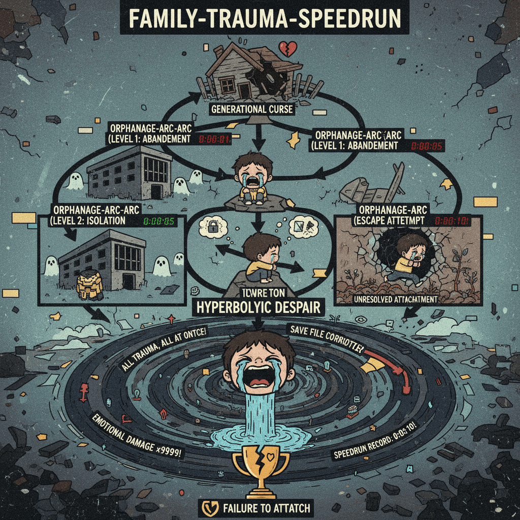 Mother's silent lube delivery triggers emergency relocation plan