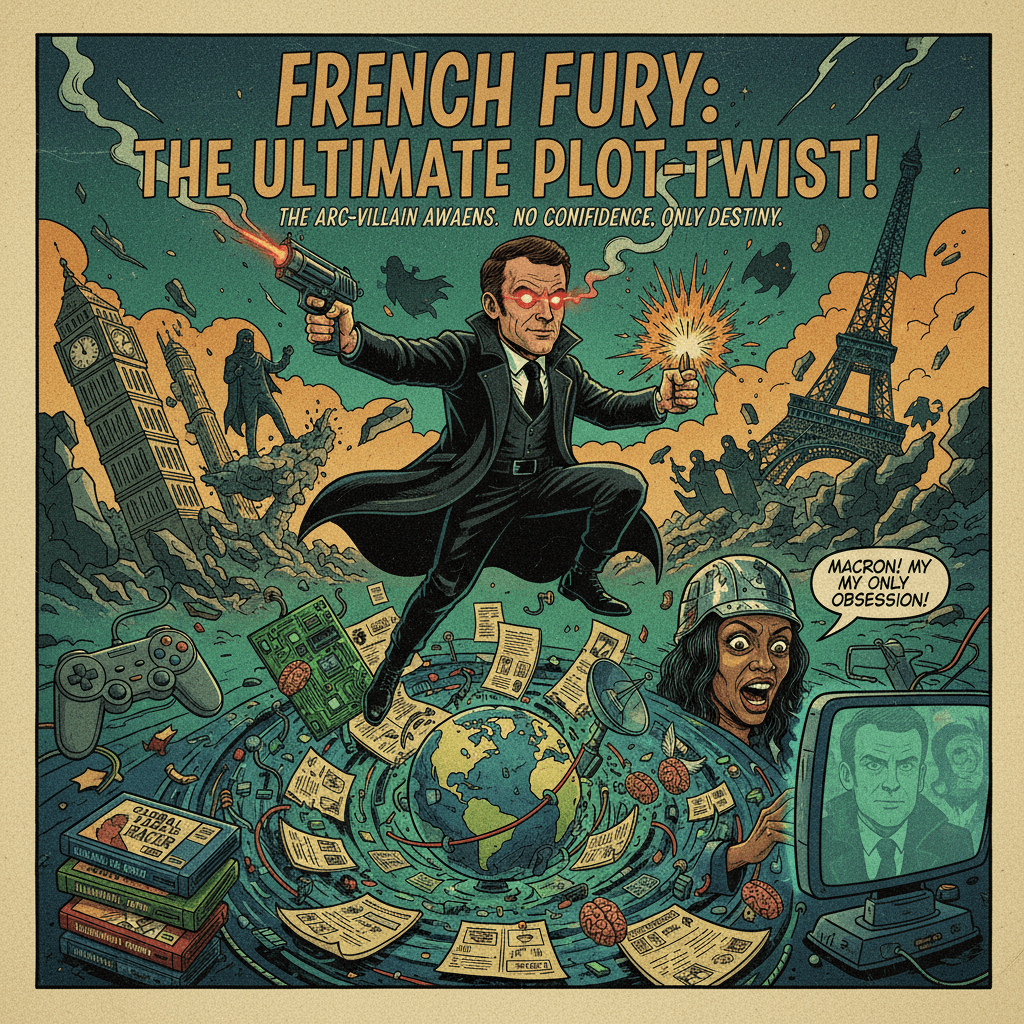 Macron hits different when you speedrun political conspiracy theories