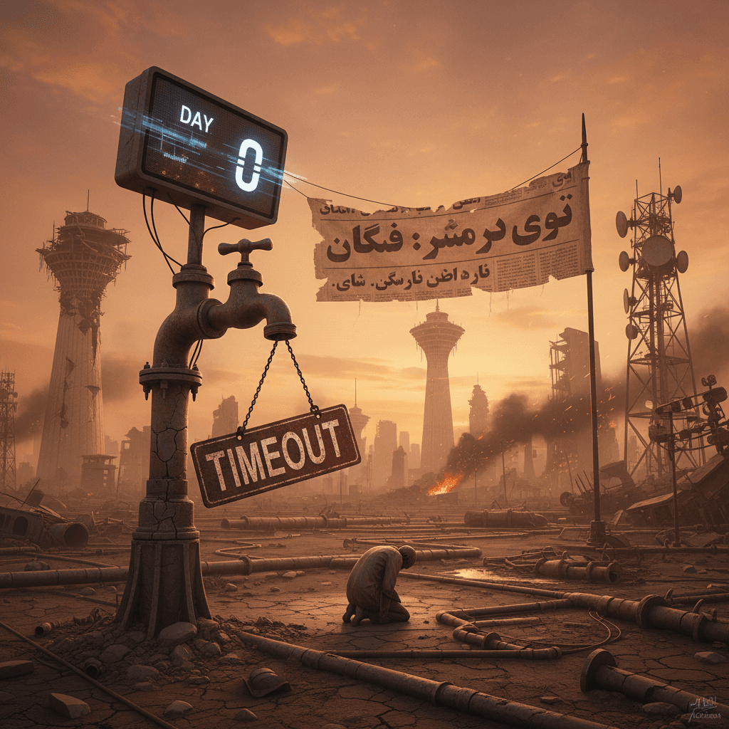 Tehran's tap timeout: when your city's plot armor runs out