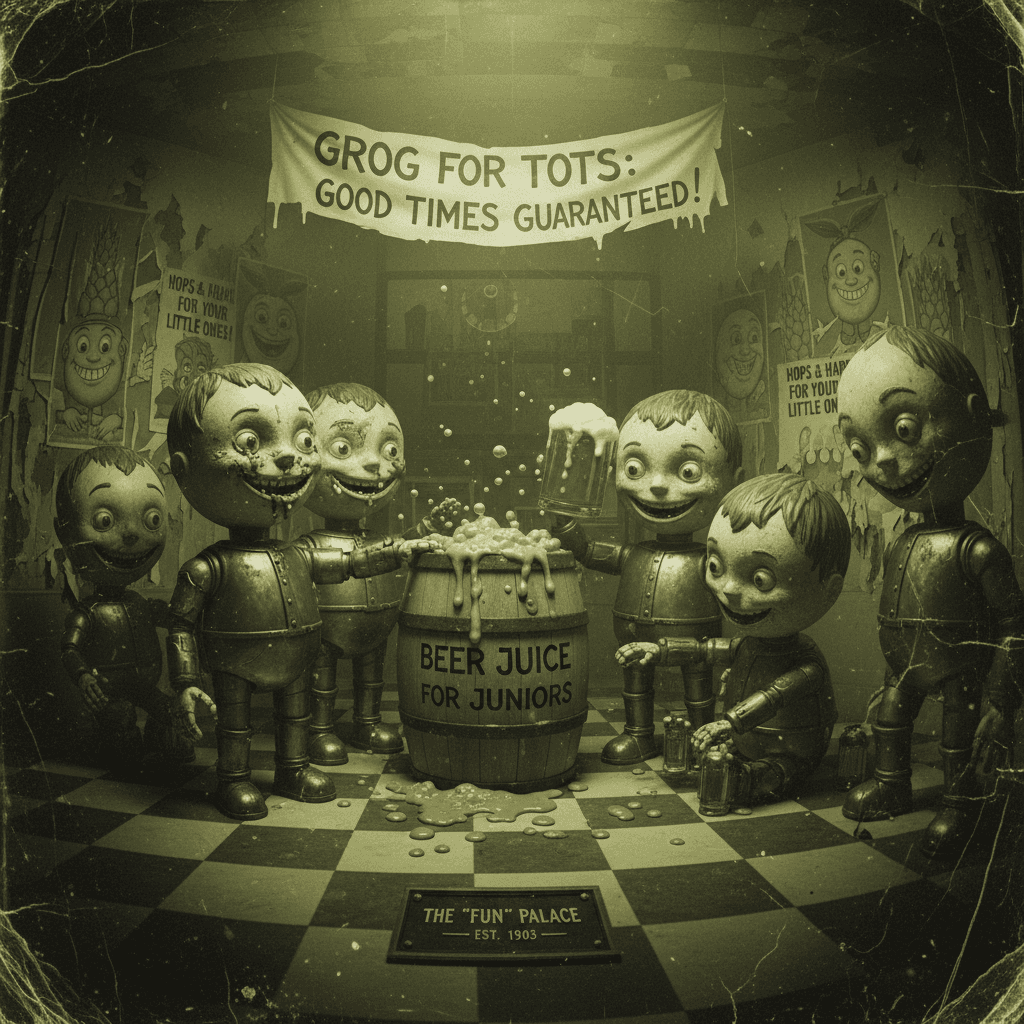 Peak vintage slop: When marketing to kids with beer was just vibes