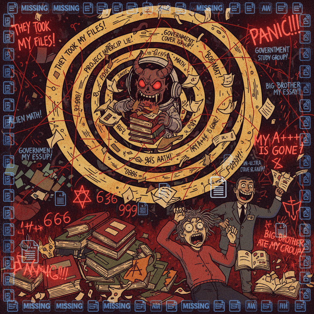 NASA ate my homework (SATANIC NUMBERS edition)