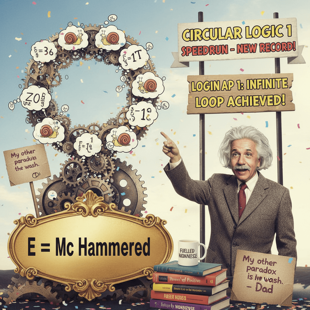 Einstein's chimney paradox has been debunked by logic itself