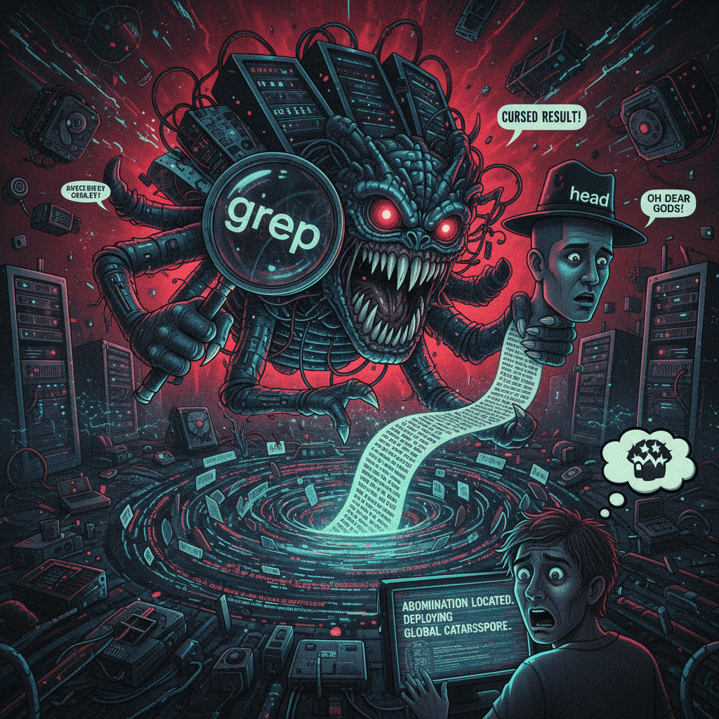 grep | head was NOT supposed to find this