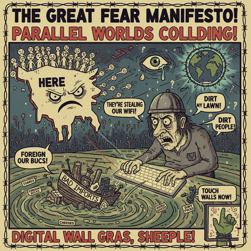 Import bad, deport everyone, feel personally victimized by geography