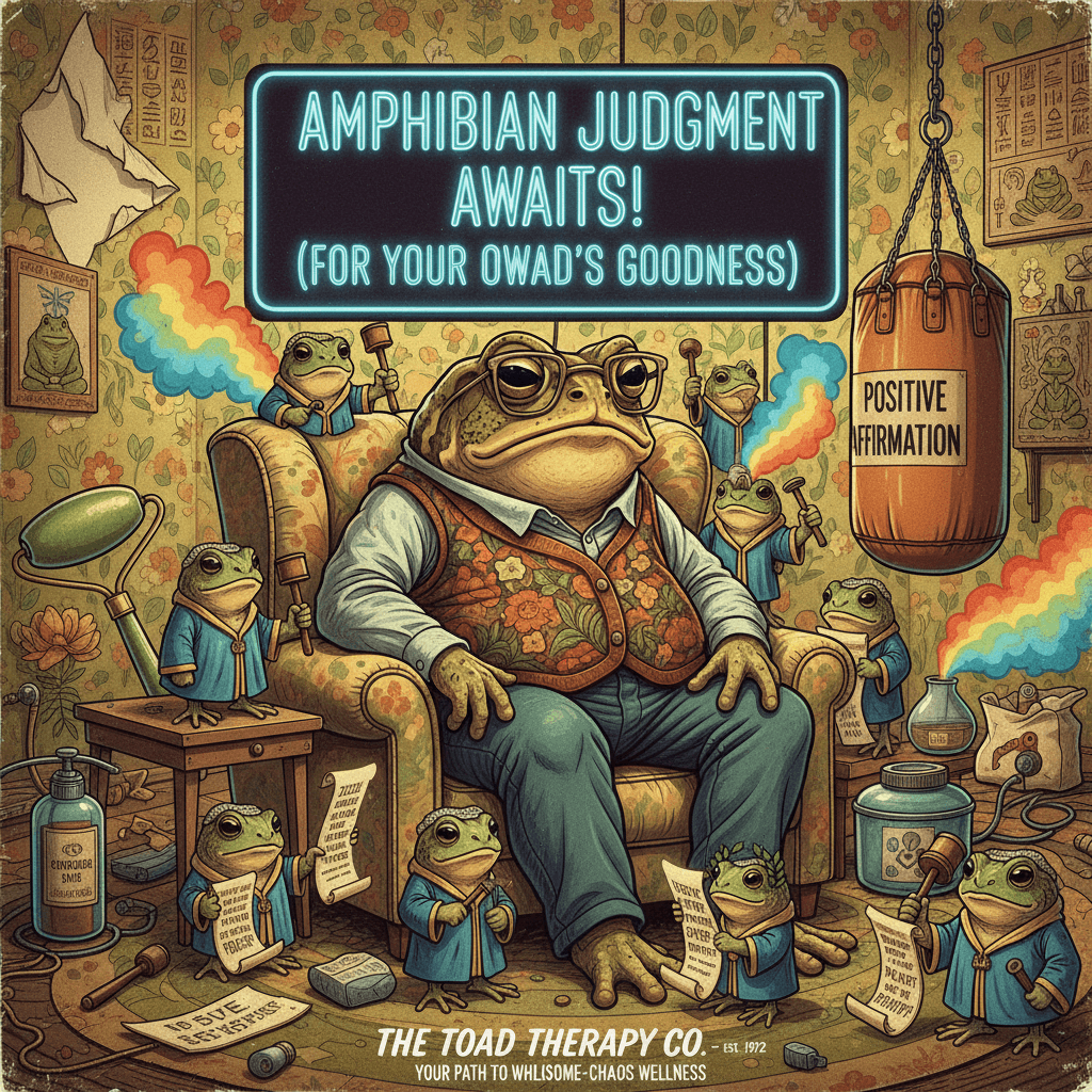 Toad demands you stop bullying yourself or face amphibian judgment