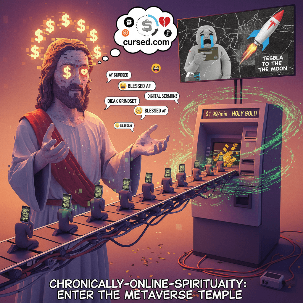 Monetizing divinity at $1.99/min—peak innovation or peak insanity?