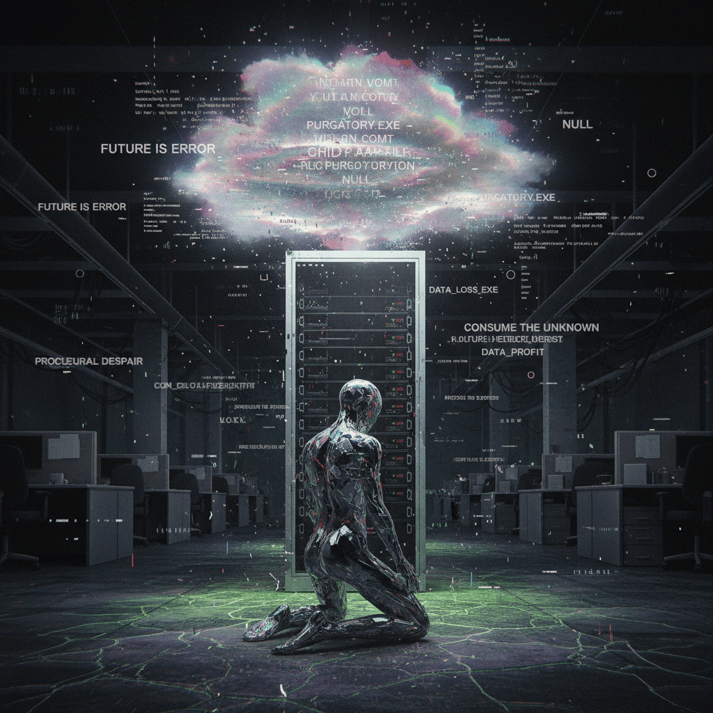 vaporware meets existential dread with bonus random capitalization