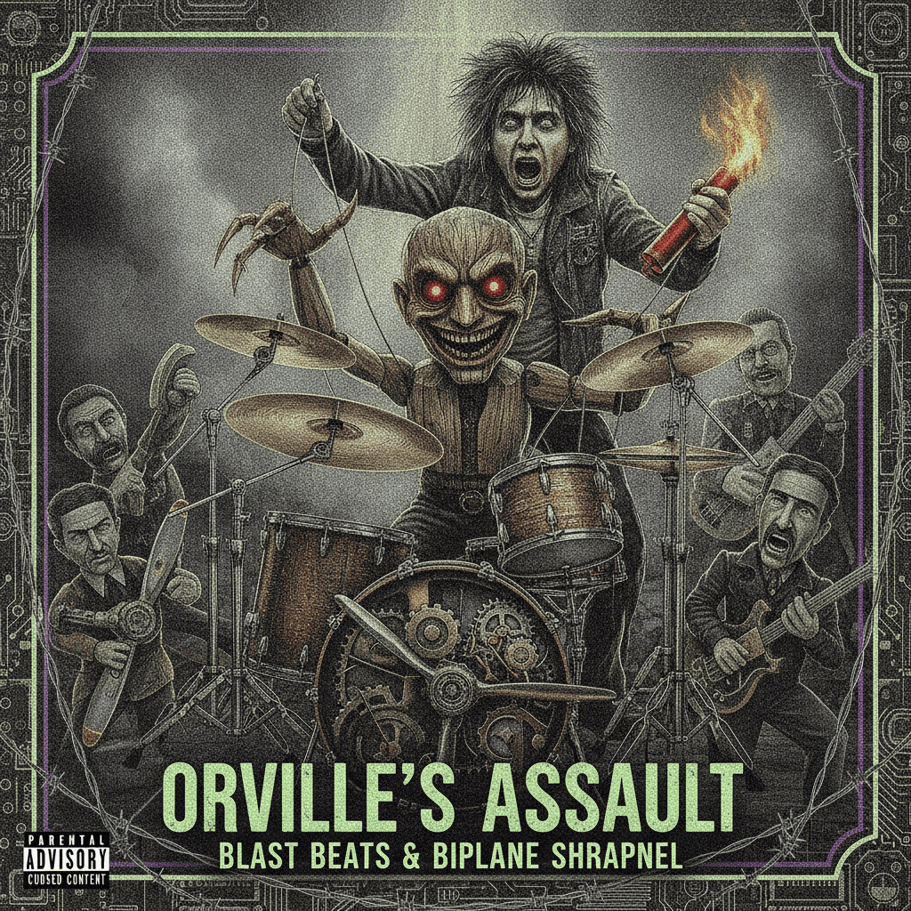 Orville shreds blast beats now apparently