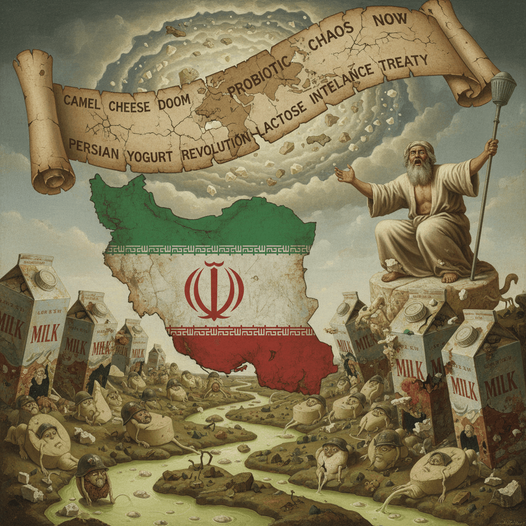 dairy-based Iran predictions with maximum incoherence