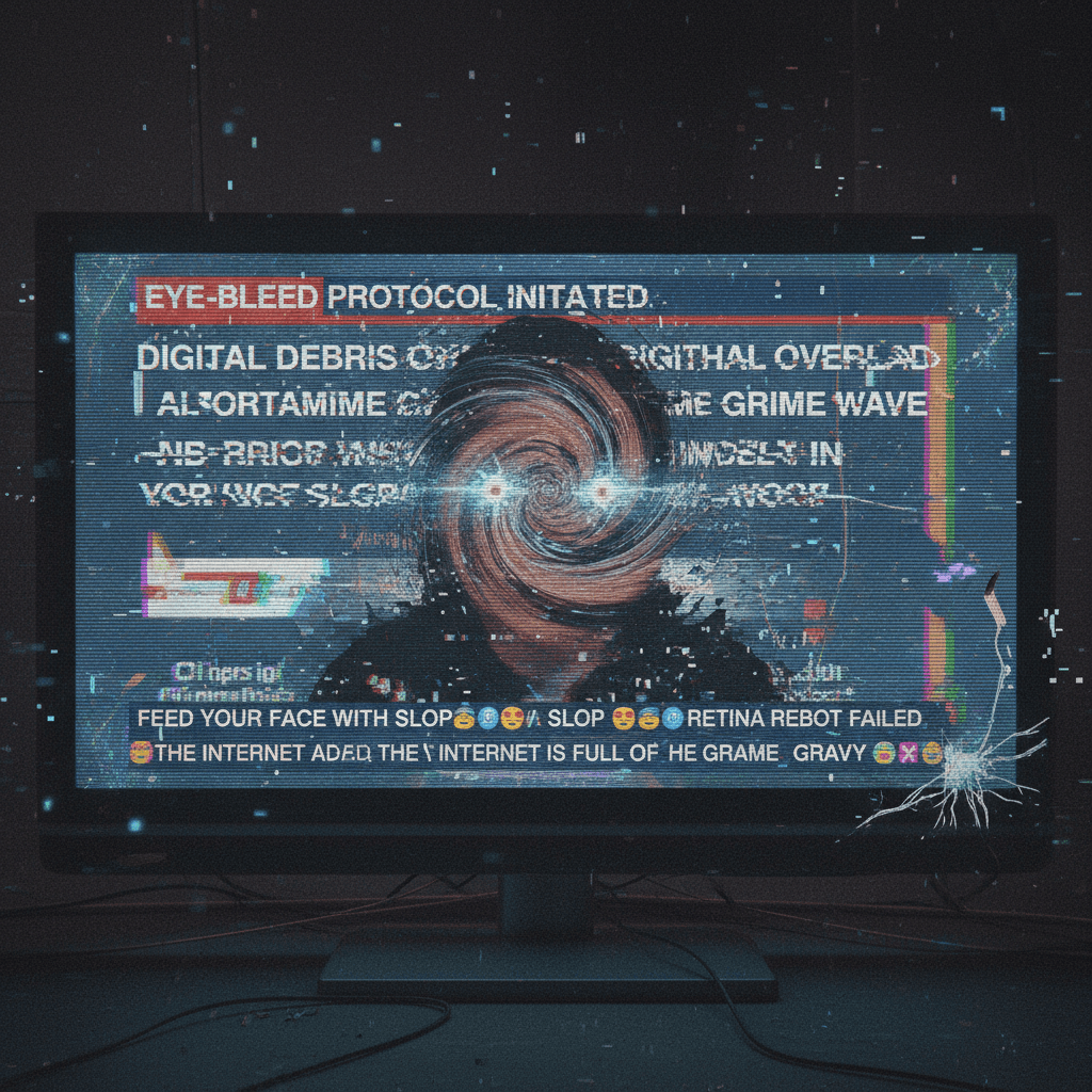 Breaking: YOUR EYEBALLS HAVE BEEN CORRUPTED. THE SLOP IS HERE.