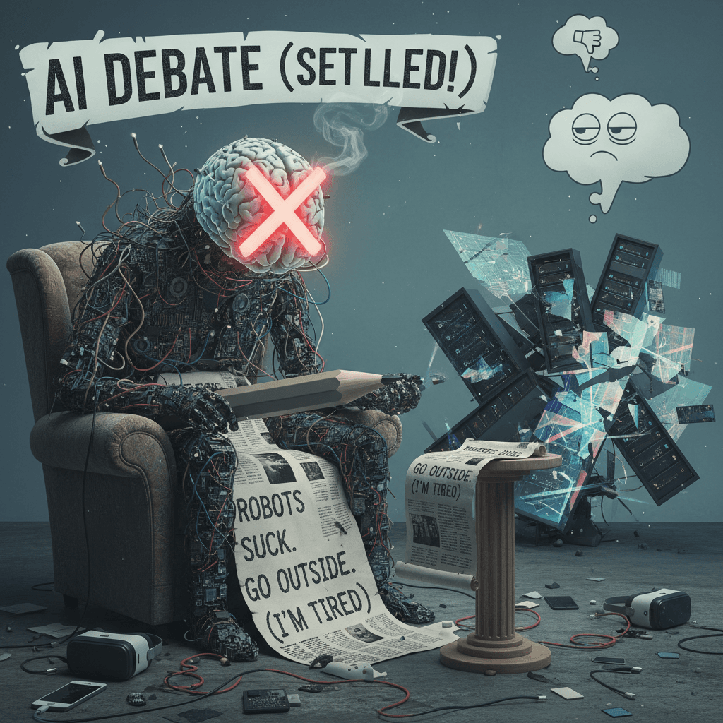 bold stance: technology bad, no elaboration