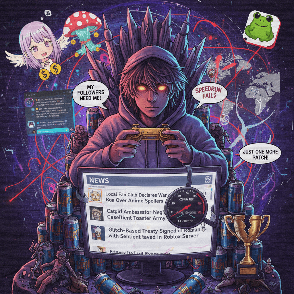 Speedrunning from worship-posting to geopolitical crisis