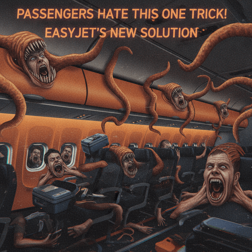 easyJet found a new overhead bin solution, passengers HATE this one trick