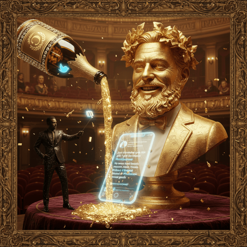 Guy left expensive champagne for venue host, now immortalized in humble-brag Twitter thread