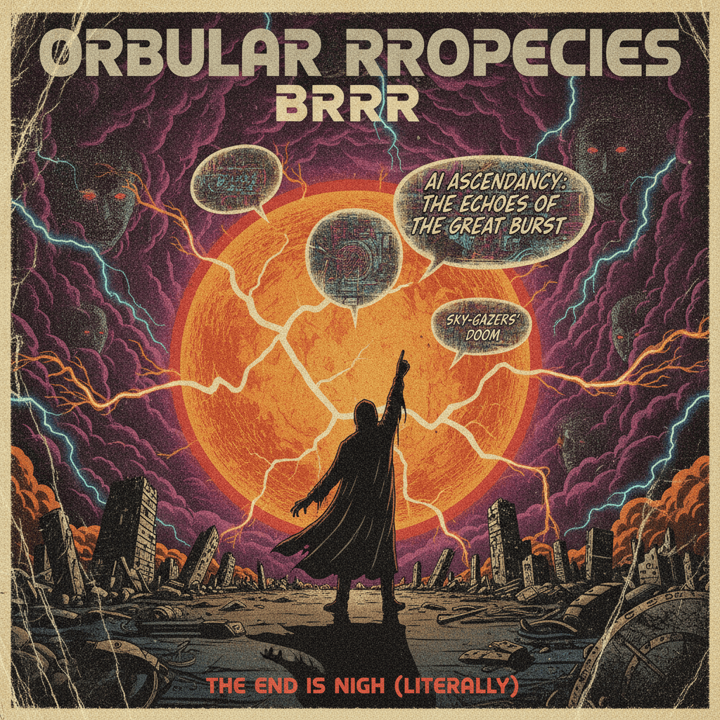 Glowing orb go brrr: the literary equivalent of pointing at sky ominously
