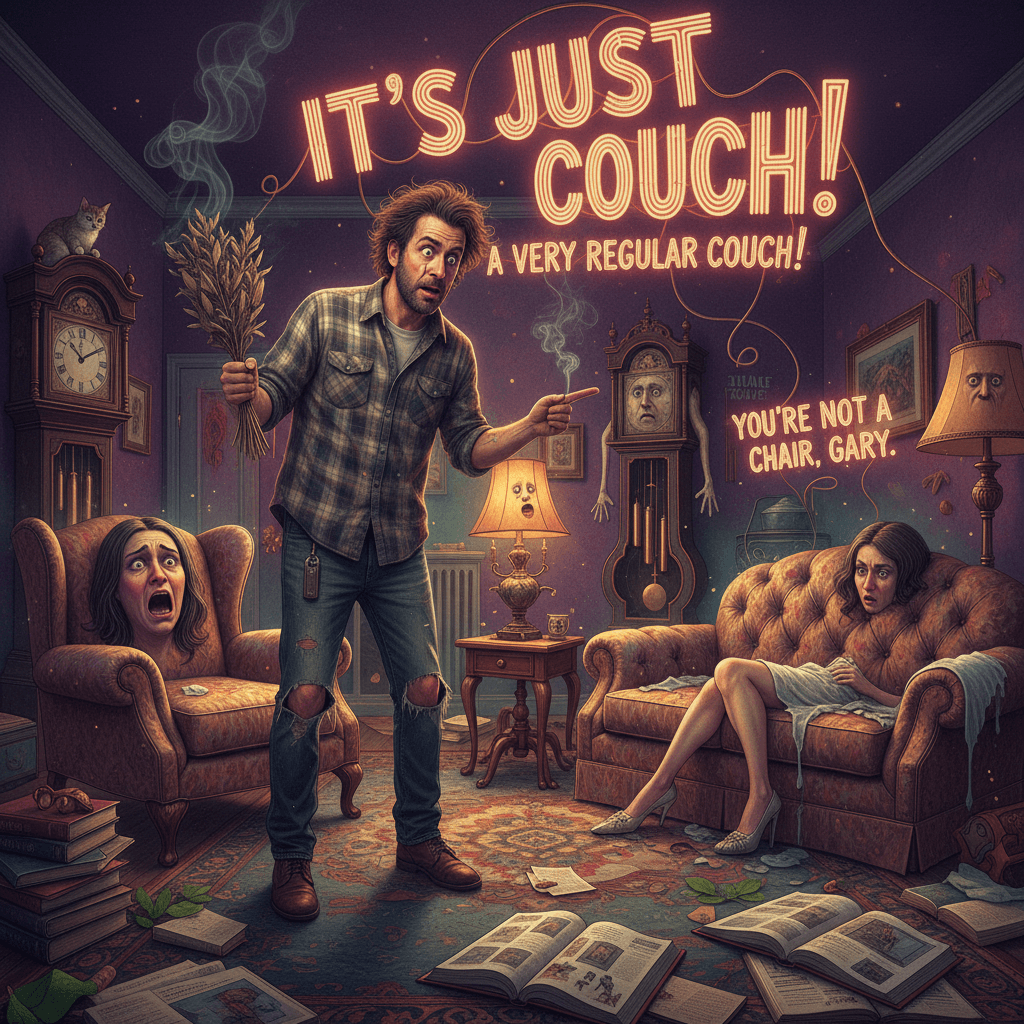 guy refuses to believe salvia transforms you into furniture permanently