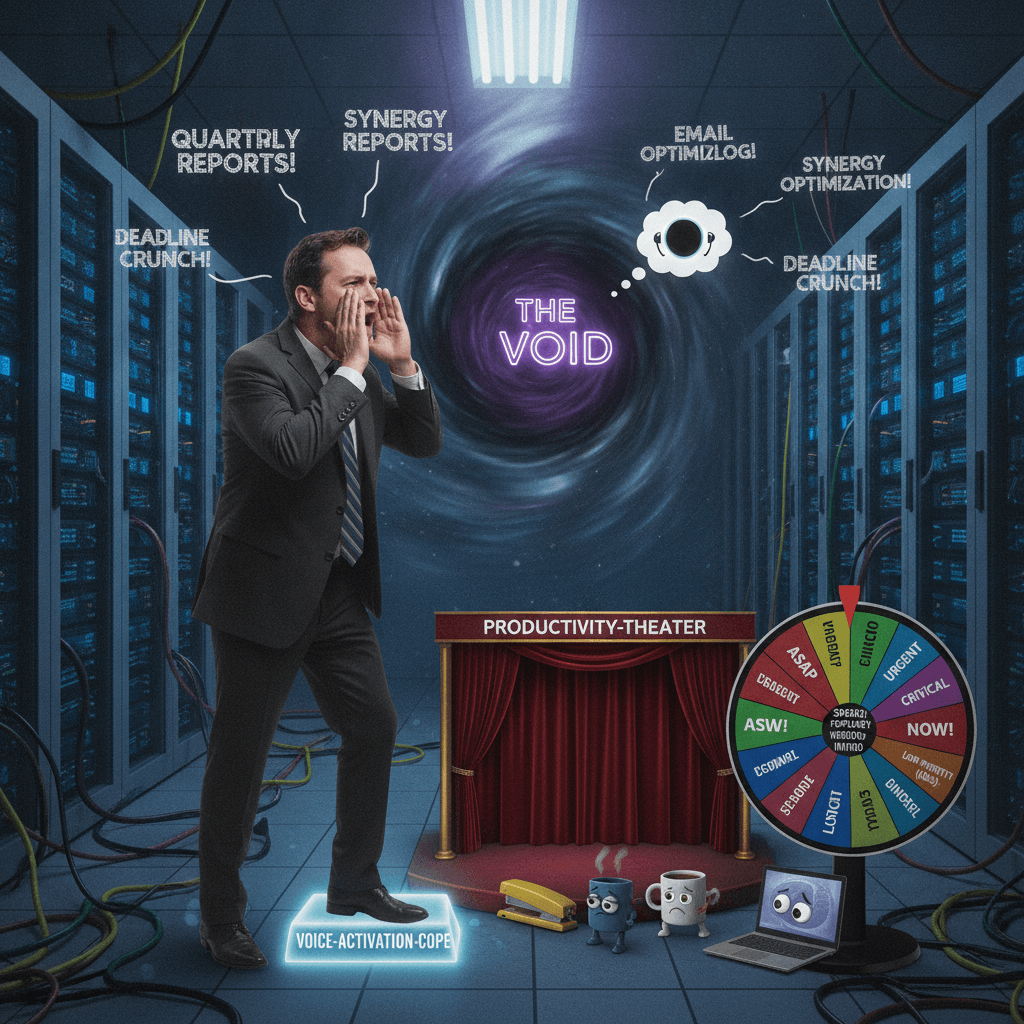 Just yell your tasks into the void, bro