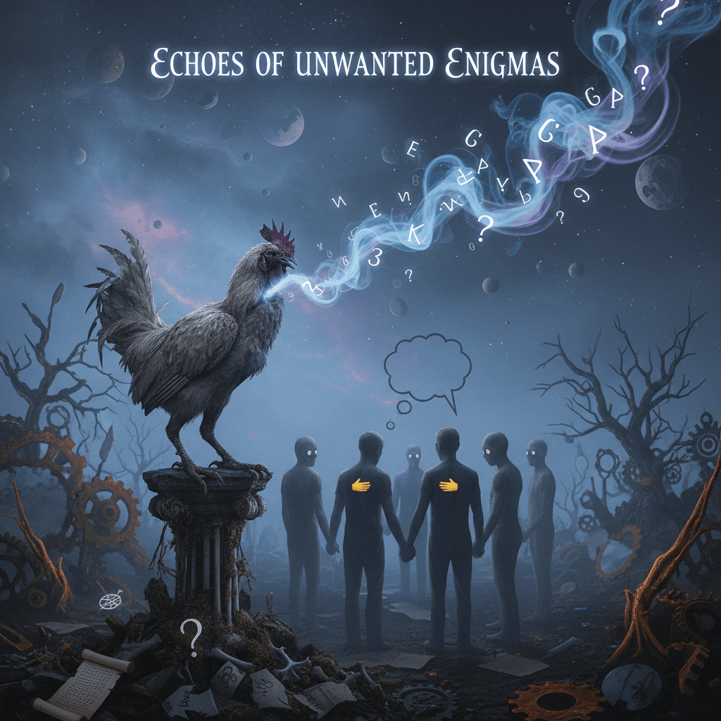 dead chicken speaks in riddles nobody asked for