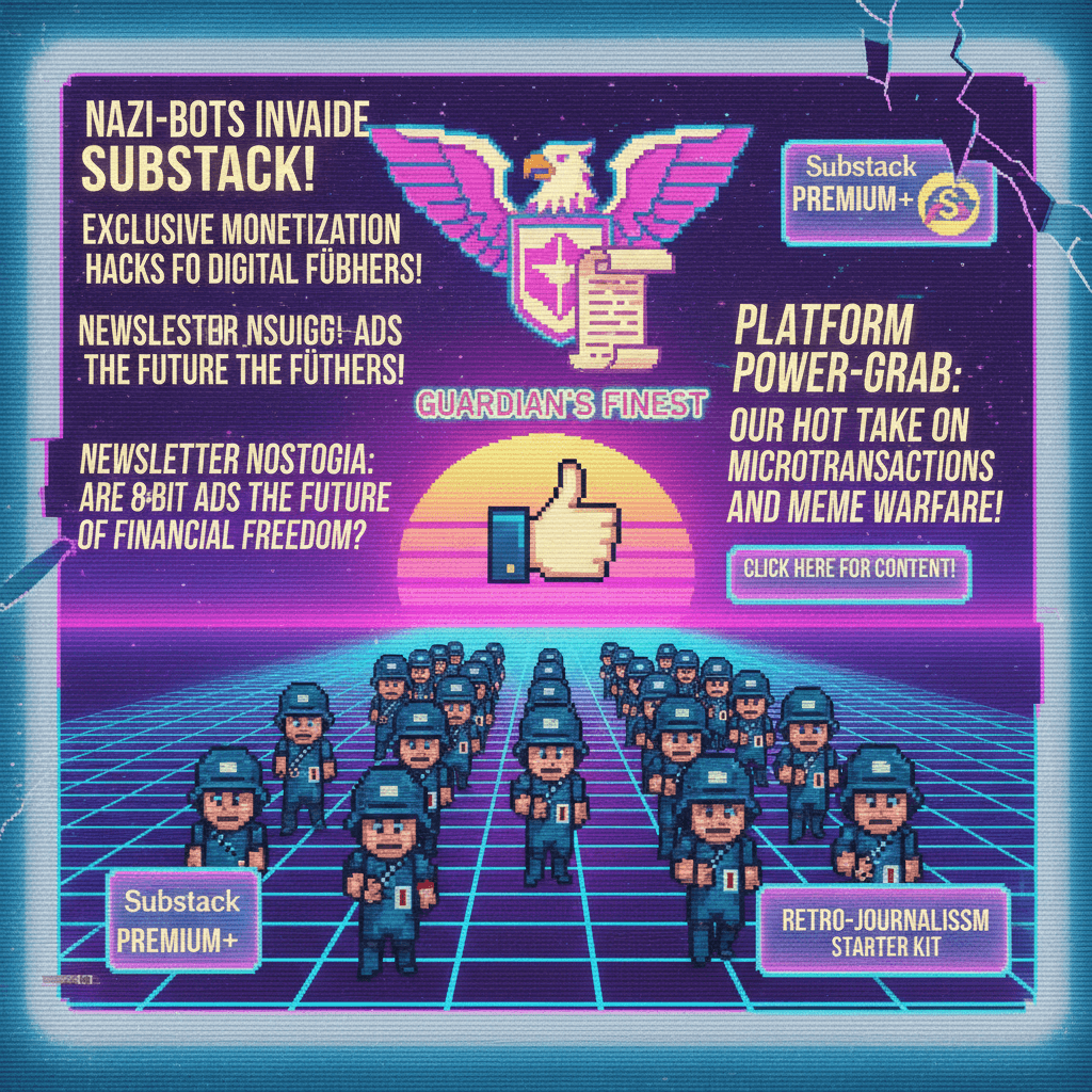 Guardian's finest: 8-bit nazis and newsletter monetization discourse