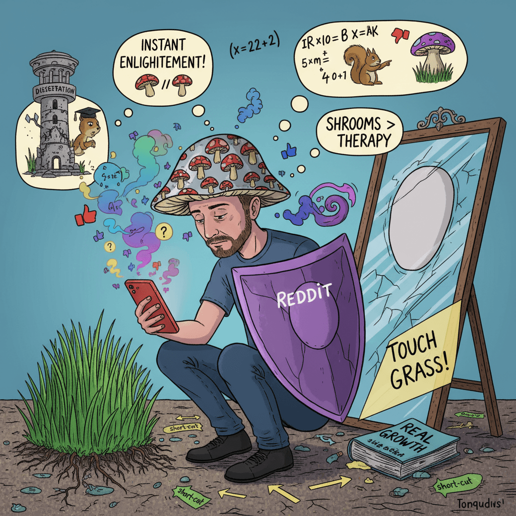 psilocybin as substitute for actual introspection, a reddit dissertation