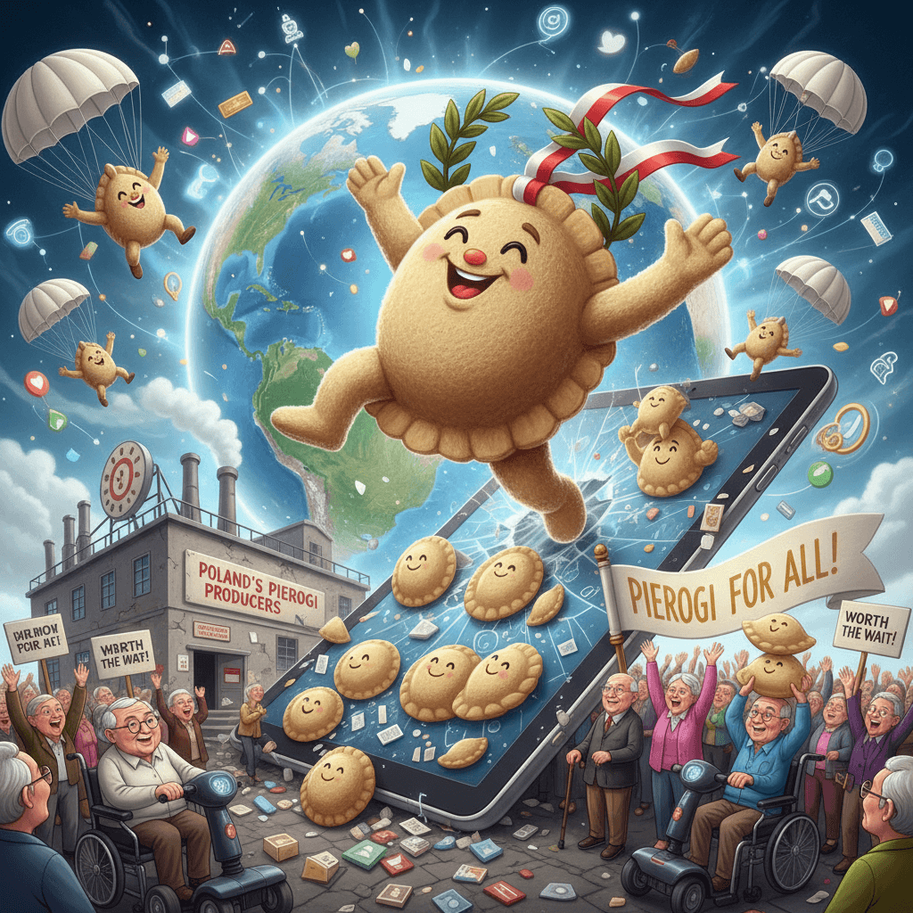 Pierogi plushie breaks the internet, Poland's supply chain suffers