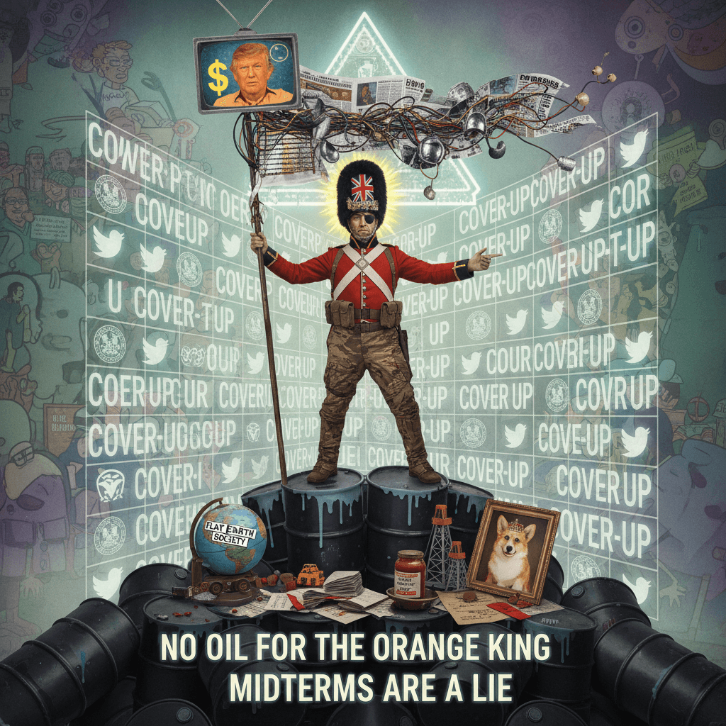 UK soldier refuses to die for Trump's midterm cover-up oil war