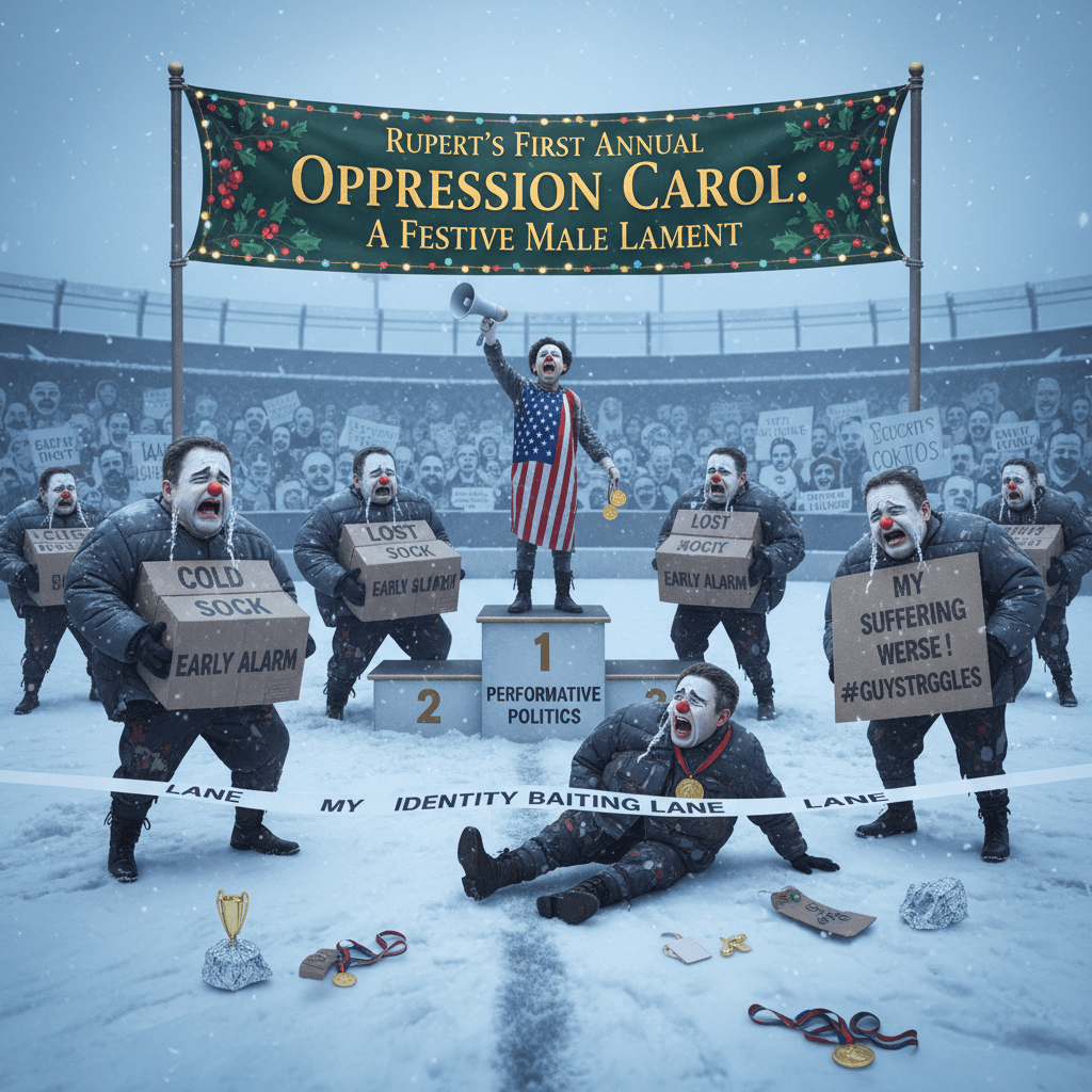 Rupert's First Annual Oppression Carol: A Christmas Story About Guys