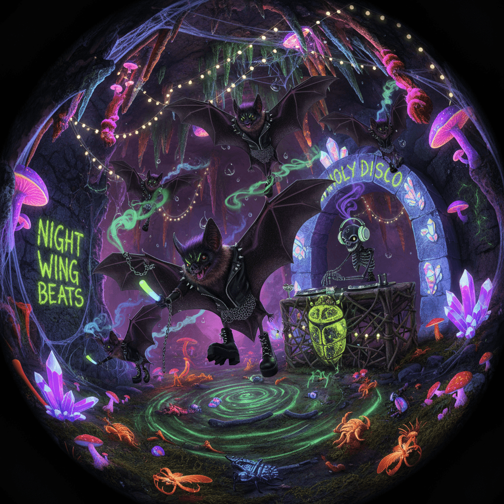 bats are just tiny goth ravers and no one can convince me otherwise