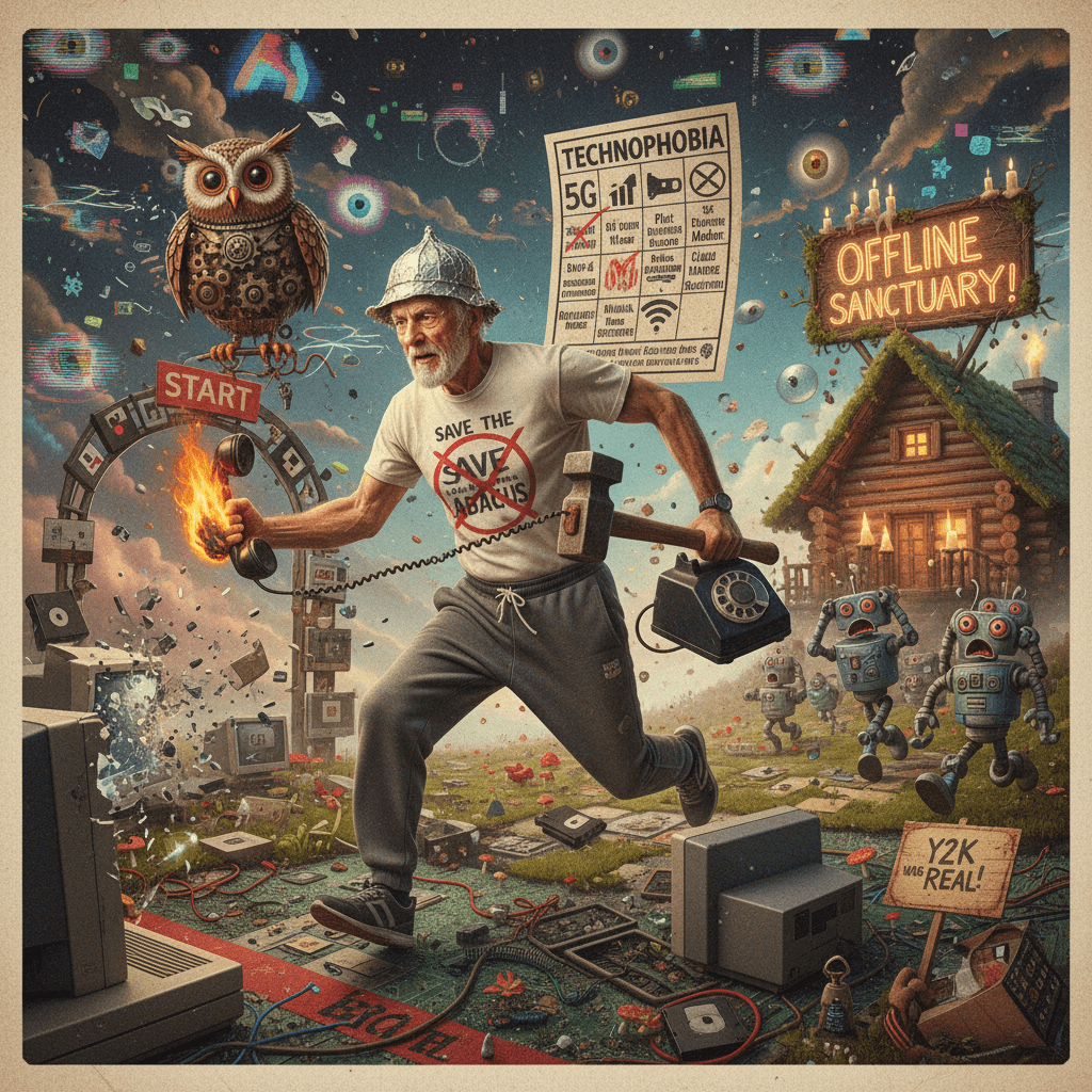 reject modernity, embrace fear: a tech anxiety speedrun