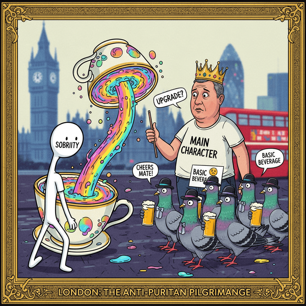 new year resolution speedrun: sobriety was cool until london made me basic