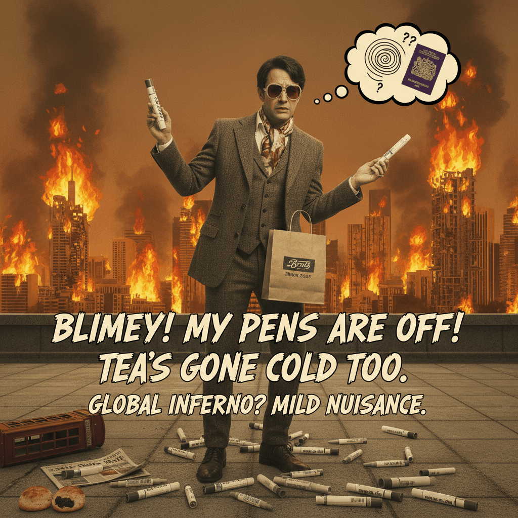 Dubai on fire but honestly more stressed about expired pen meds