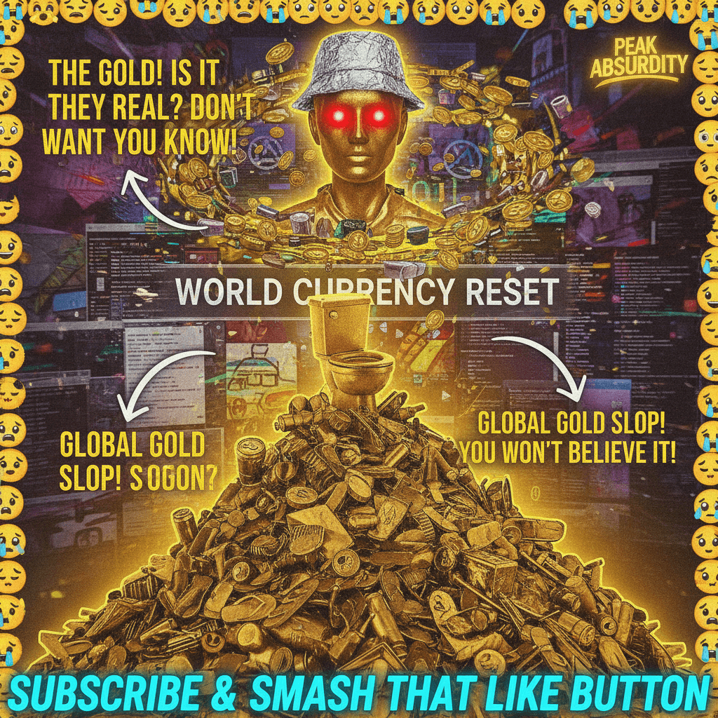 The gold conspiracy nobody asked for but everyone deserves
