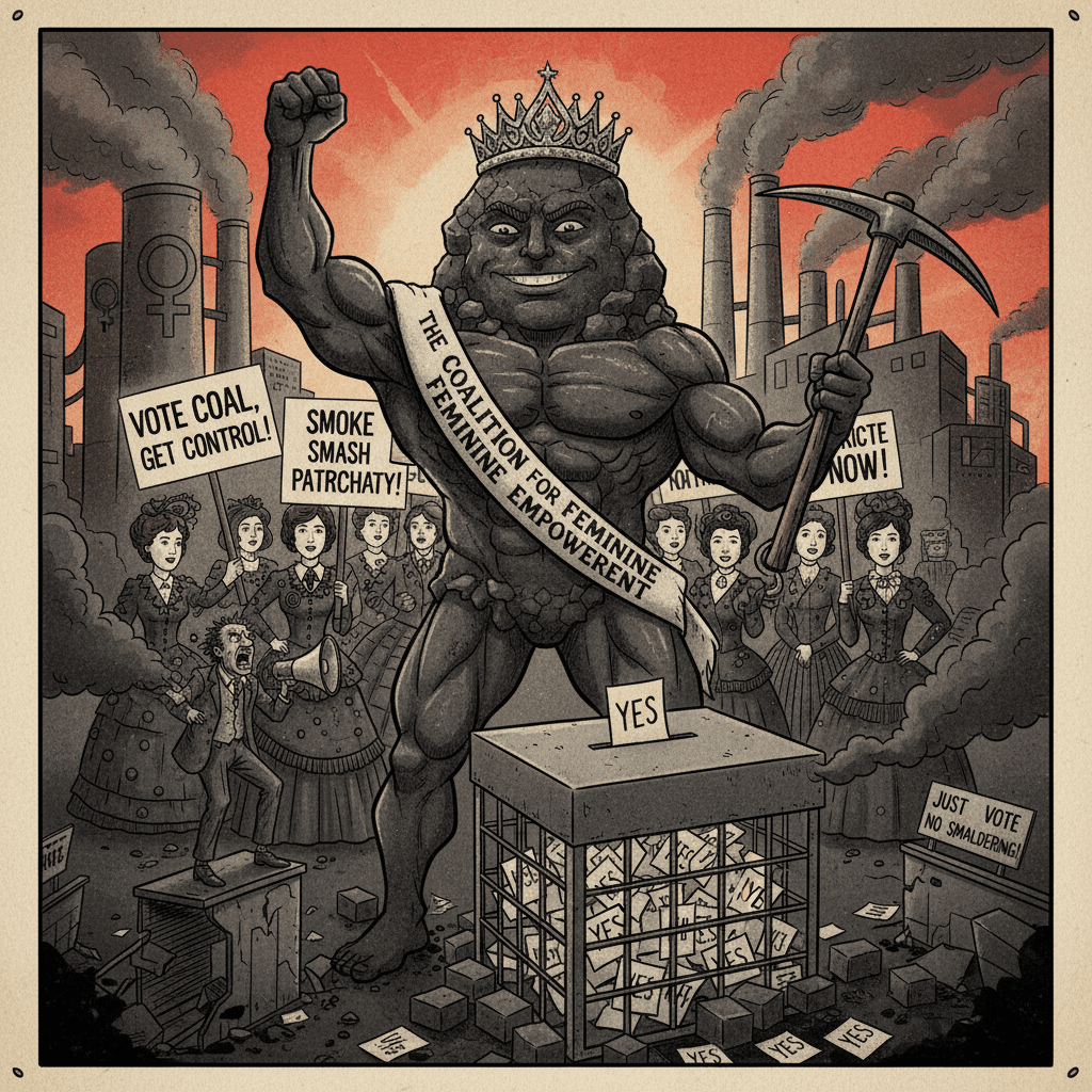 Coal invented women's rights, apparently. Please vote normally.