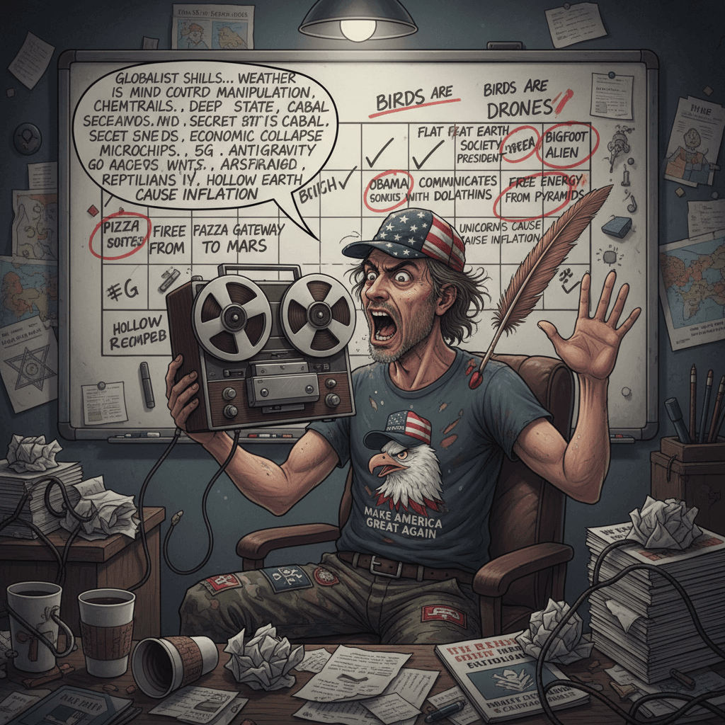 man discovers non-sequiturs, immediately records for posterity