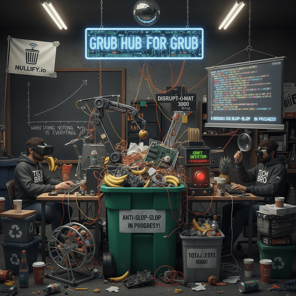 GitHub for garbage: when disrupting nothing becomes the only differentiator