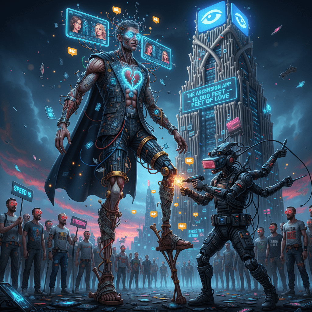 breaking legs for the dating app algorithm speedrun