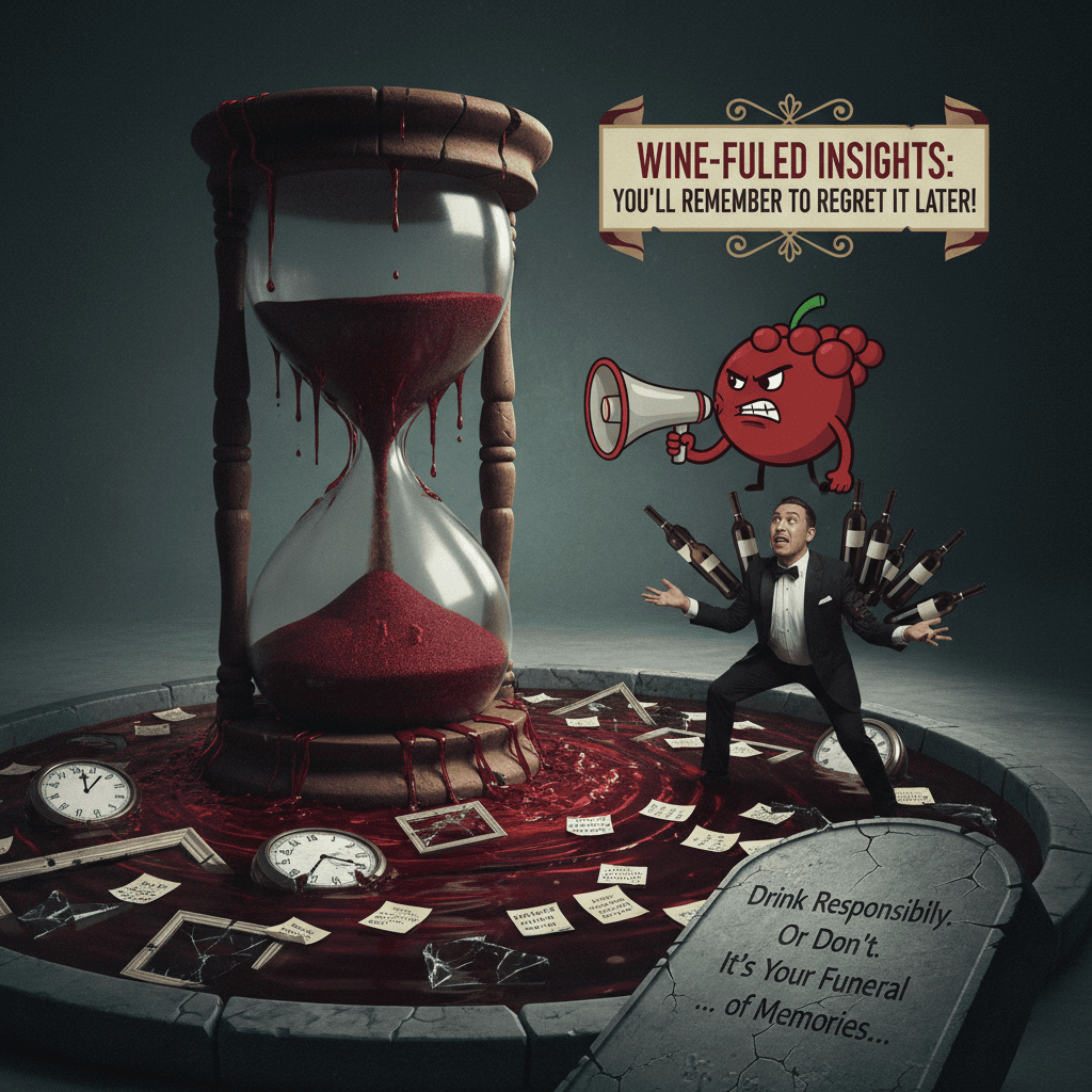 Red wine: turning forgettable moments into regrettable ones