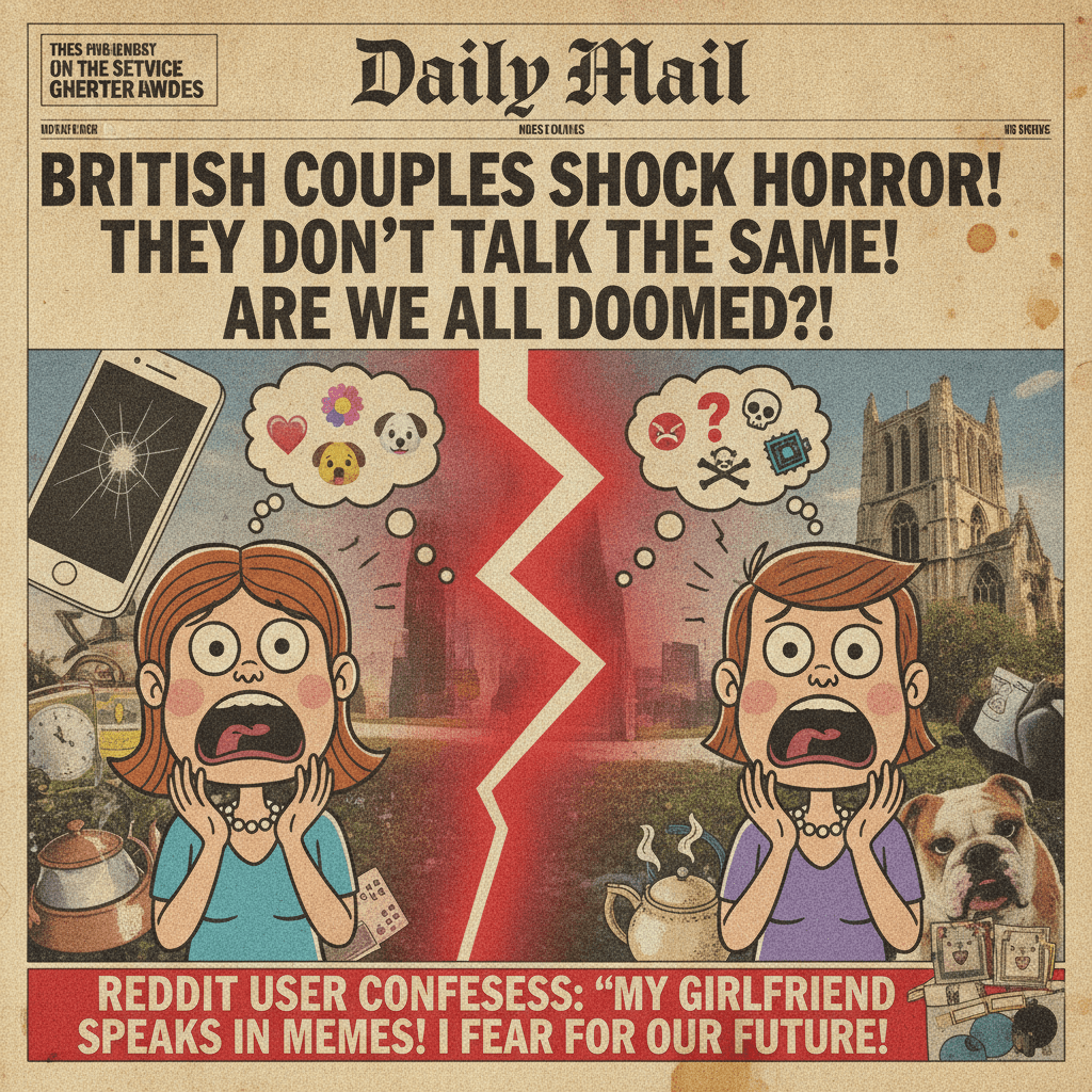 Mail Online discovers couples communicate differently, gasps in horror