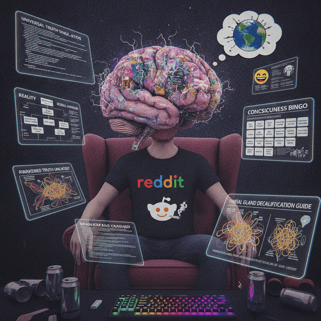 brain go brrr, reality is fake, dude