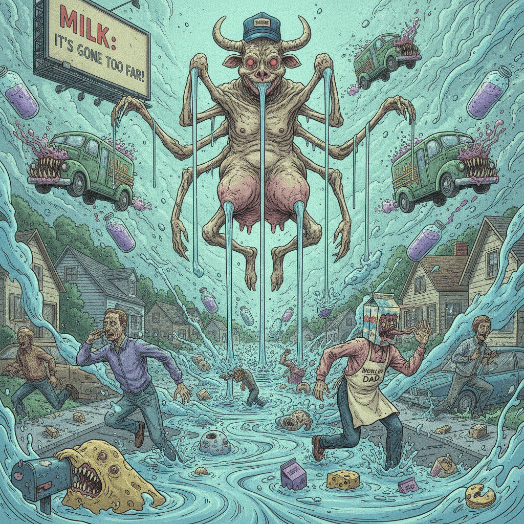 The milk man has transcended human biology and we're all worse for it