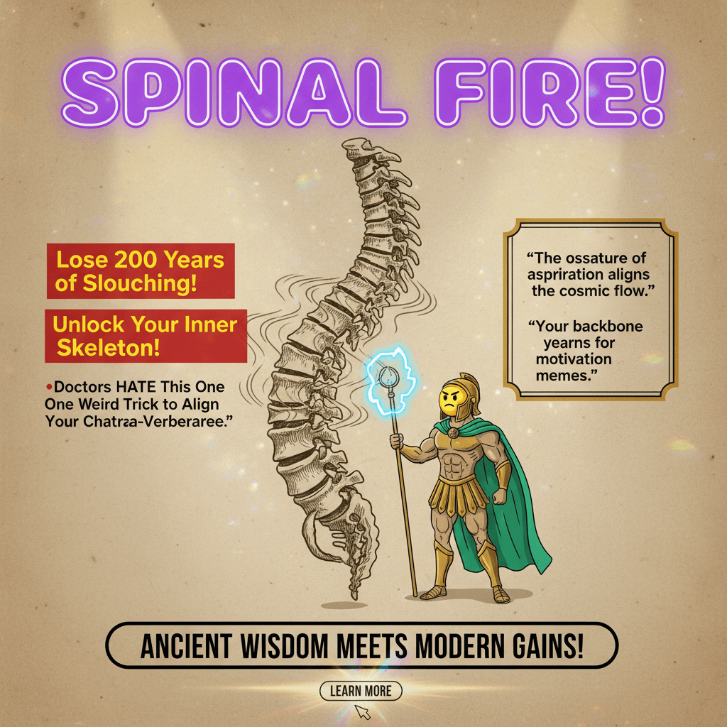 spine go brrr: how a 200yo drawing became motivational content