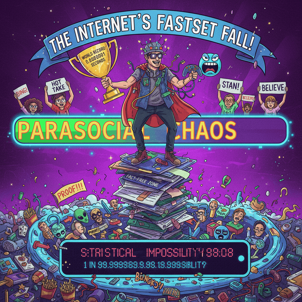 Peak unhinged energy meets statistical impossibility speedrun